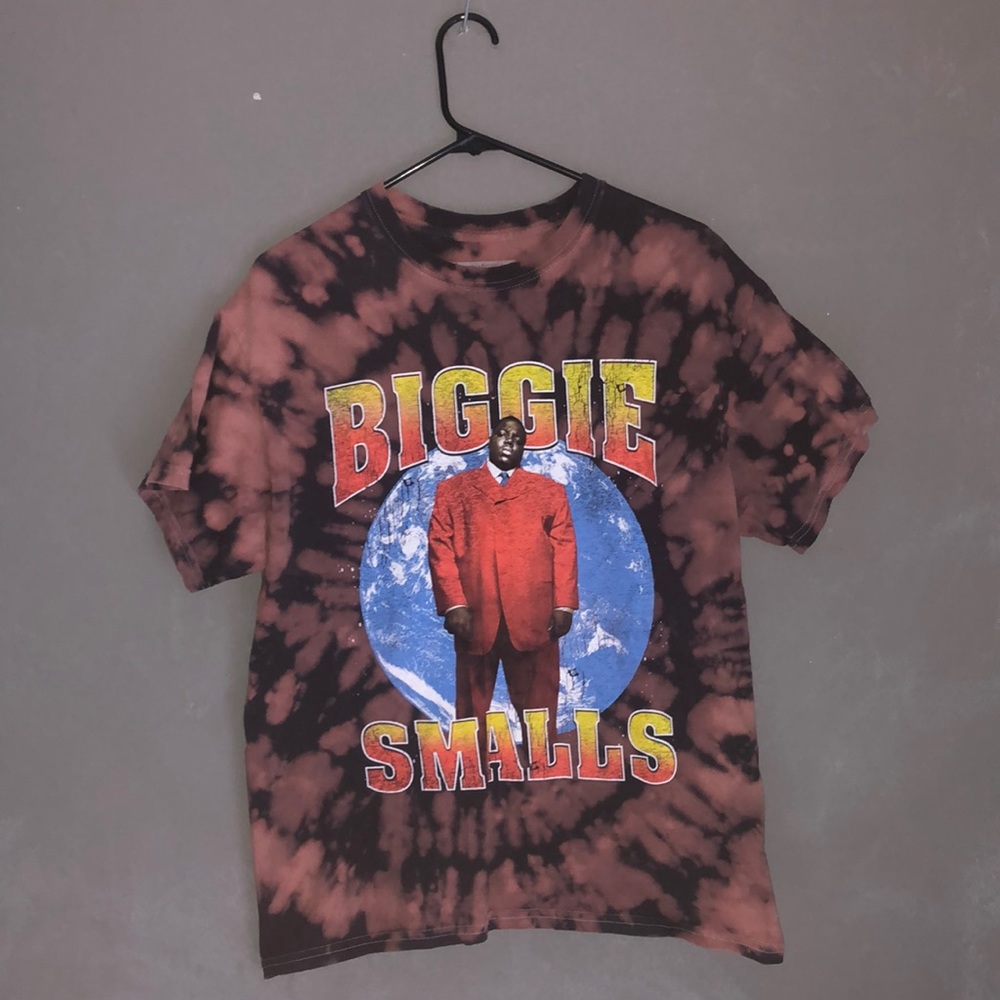 Graphic Tee- Biggie Smalls tie dye